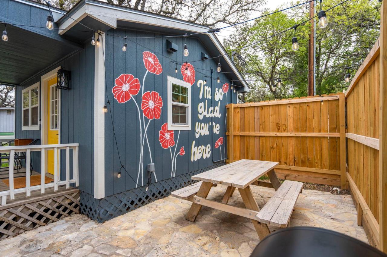 New! The Yellow Door- Downtown Wimberley W/ River Access Ngoại thất bức ảnh
